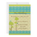 Customized Lovebirds Wedding Invitation invitation