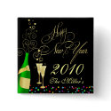 Customized New Year's Eve Party Pin buttons by SquirrelHugger Customized New Year's Eve Party Pin buttons