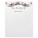 Customized New Years Letterhead