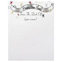 Customized New Years Letterhead by ForWorkaholics Customized New Years Letterhead