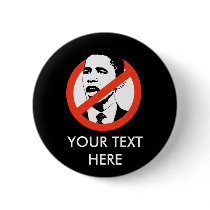 CUSTOMIZED OBAMA SLOGANS buttons