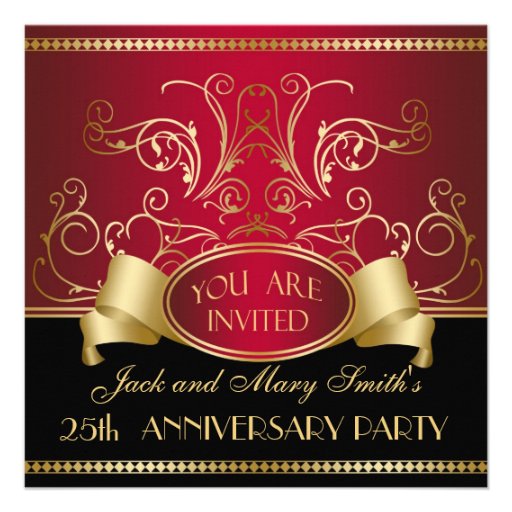 Customized Party Invitation All Occasions (front side)