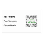 Customized QR Code For Mobile Phone Business Card