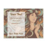 Customized Salon postcard template