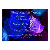 Customized Save The Date business cards