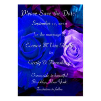 Customized Save The Date I profilecard