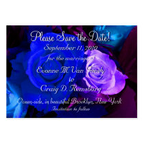 Customized Save The Date IV business cards