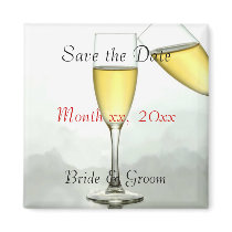 Customized Save the Date Magnet