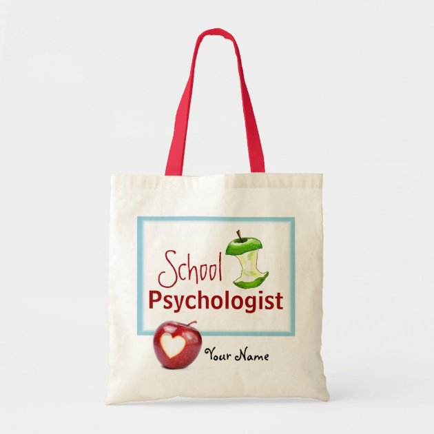 Customized School Psychologist Tote Budget Tote Bag