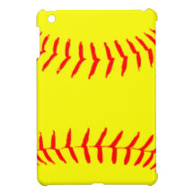 Customized Softball iPad Mini Covers