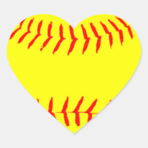 Customized Softball Stickers