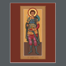 Customized St. Demetrius Prayer Card postcards