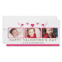 Customized Sweet Valentine's Day 3-Photo Card: 2