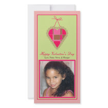 Customized Sweet Valentine's Day Photo Card: 3 photo cards by HolidayEmporium Customized Sweet Valentine's Day Photo Card: 3 photo cards
