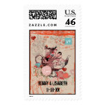 Customized Teapot Fantasy Grunge Postage Customized Teapot Fantasy Grunge Postage