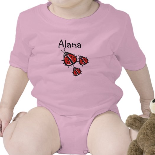 Customized Three Little Ladybug Shirt