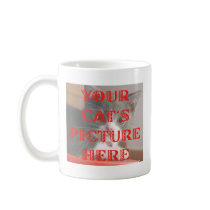 Customized Your Cat's Photo mugs by nuclearswan Customized Your Cat's Photo mugs