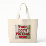 Customized Your Dog's Photo Canvas Bags