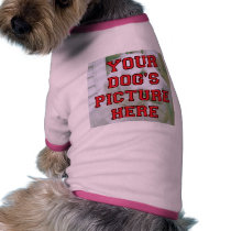 Customized Your Dog's Photo pet clothing