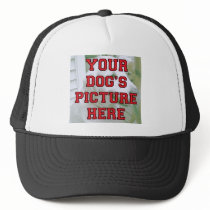 Customized Your Dog's Photo Trucker Hats