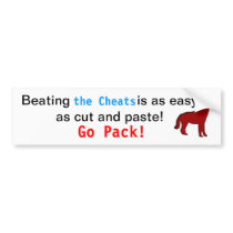 Cut and paste bumper sticker