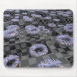 cut bands in Grid Land Mouse Pad mousepads