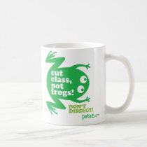 Cut Class, Not Frogs Mug