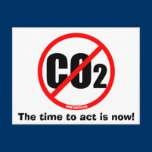 Cut CO2 Postcard