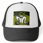 cut dj drawing graff trucker hats