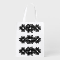 Cut Glass and Arches Trinity Market Totes at Zazzle