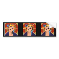 Cut into 3 "Eternal Vigilance" Stickers Bumper Stickers