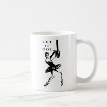 CUT IT OUT Chainsaw Ballet Graphic Mug