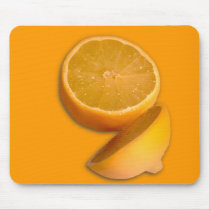 Cut Lemon Mouse Pads