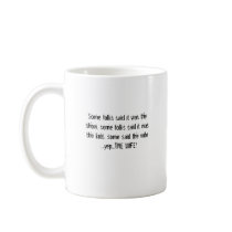 "CUT!" COFFEE MUG