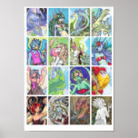 Cut out ACEO poster 1