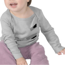 Cut Out Turtle 2-Sided Infant Longsleeve T Shirt