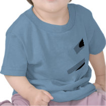 Cut Out Turtle 2-Sided Infant T-Shirts