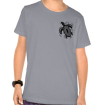 Cut Out Turtle 2-Sided Kids' Shirts