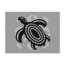 Cut Out Turtle Postcard