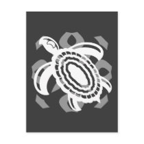 Cut Out Turtle Postcard