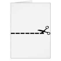 cut scissors icon cards