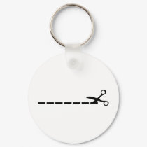 cut scissors icon keychains