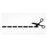 cut scissors icon photo cards