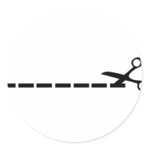 cut scissors icon stickers