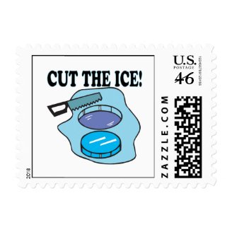 Cut The Ice Postage Stamp