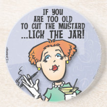 Cut The Mustard Drink Coaster