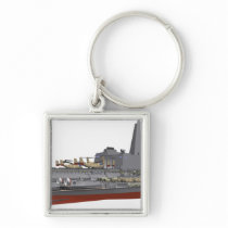 Cutaway illustration keychain