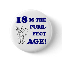 Cute 18th Birthday Present buttons by birthdaygifts Cute 18th Birthday Present buttons