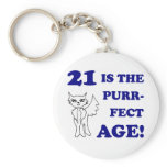 Cute 21st Birthday Present Keychains