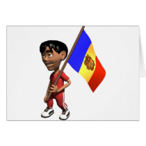 Cute 3D Andorra Cards